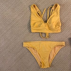 Yellow xhilaration (target brand) swimsuit!